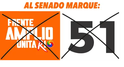 Al Senado marque Frente Amplio Unitario 51